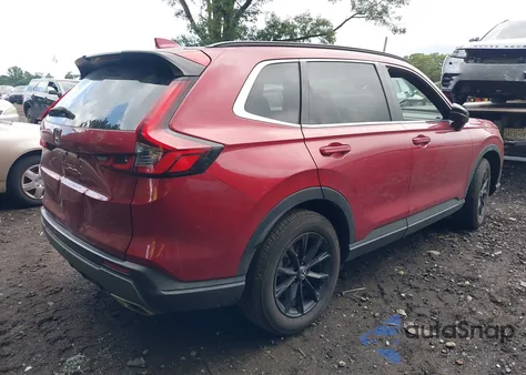 2023 Honda Cr-V Hybrid Sport из США, поврежденный, VIN 7FARS6H50PE034802